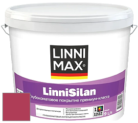 Краска LINNIMAX LinniSilan /ЛИННИМАКС ЛинниСилан (CAPAROL CAPASILAN) глубокоматовая краска цвет NCS S 1575-R10B 