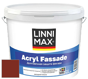 Краска LINNIMAX ACRYL FASSADE / ЛИННИМАКС АКРИЛ ФАССАДЕ (CAPAROL) акриловая фасадная краска цвет Rubin 15 
