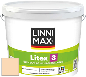 Краска LINNIMAX LITEX 3 / ЛИННИМАКС ЛИТЕКС 3 (ALPINA PREMIUM WAND) латексная краска цвет NCS S 0515-Y30R 