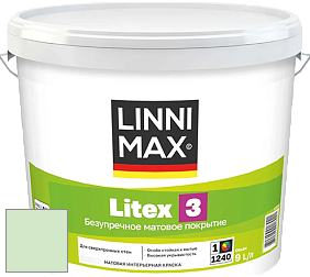 Краска LINNIMAX LITEX 3 / ЛИННИМАКС ЛИТЕКС 3 (ALPINA PREMIUM WAND) латексная краска цвет NCS S 0520-G20Y 