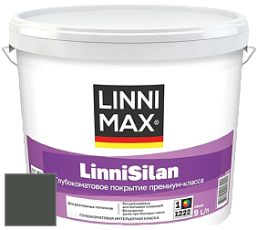 Краска LINNIMAX LinniSilan /ЛИННИМАКС ЛинниСилан (CAPAROL CAPASILAN) глубокоматовая краска цвет NCS S 8005-G20Y 