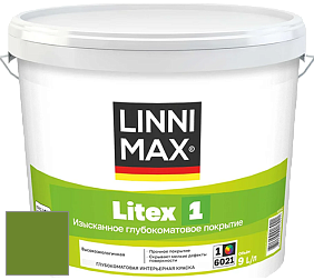 Краска LINNIMAX LITEX 1 / ЛИННИМАКС ЛИТЕКС 1 (CAPAROL SAMTEX 3) высокоэкологичная латексная краска цвет Pinie 65 