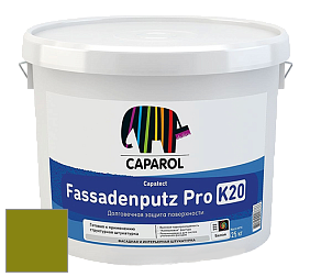 Краска CAPAROL Capatect-Fassadenputz Pro K 20/Капарол Фассаденпутц Про К20 структурная штукатурка цвет Oliv 25 