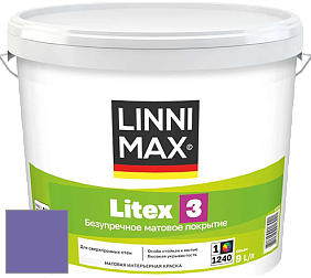 Краска LINNIMAX LITEX 3 / ЛИННИМАКС ЛИТЕКС 3 (ALPINA PREMIUM WAND) латексная краска цвет NCS S 3050-R60B 