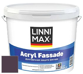 Краска LINNIMAX ACRYL FASSADE / ЛИННИМАКС АКРИЛ ФАССАДЕ (CAPAROL) акриловая фасадная краска цвет NCS S 7020-R40B 