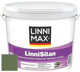 Краска LINNIMAX LinniSilan /ЛИННИМАКС ЛинниСилан (CAPAROL CAPASILAN) глубокоматовая краска цвет NCS S 5030-G30Y 