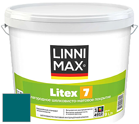 Краска LINNIMAX LITEX 7 / ЛИННИМАКС ЛИТЕКС 7  (CAPAROL SAMTEX 7) латексная краска цвет Verona 125 