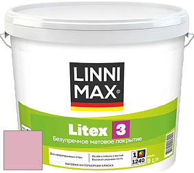 Краска LINNIMAX LITEX 3 / ЛИННИМАКС ЛИТЕКС 3 (ALPINA PREMIUM WAND) латексная краска цвет NCS S 1030-R20B 