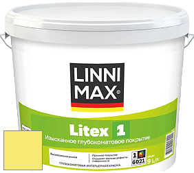 Краска LINNIMAX LITEX 1 / ЛИННИМАКС ЛИТЕКС 1 (CAPAROL SAMTEX 3) высокоэкологичная латексная краска цвет Melisse 115 