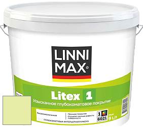Краска LINNIMAX LITEX 1 / ЛИННИМАКС ЛИТЕКС 1 (CAPAROL SAMTEX 3) высокоэкологичная латексная краска цвет Jade 120 