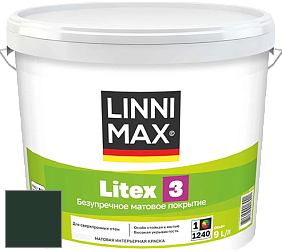 Краска LINNIMAX LITEX 3 / ЛИННИМАКС ЛИТЕКС 3 (ALPINA PREMIUM WAND) латексная краска цвет RAL 6009 