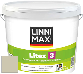 Краска LINNIMAX LITEX 3 / ЛИННИМАКС ЛИТЕКС 3 (ALPINA PREMIUM WAND) латексная краска цвет Tundra 45 