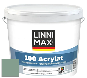 Краска LINNIMAX 100 ACRYLAT / ЛИННИМАКС 100 АКРИЛАТ (CAPAROL AMPHIBOLIN) акриловая краска цвет Mint 45 