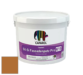 Краска Caparol Capatect Fassadenputz Sil-Si Pro / Капарол Капатек штукатурка структурная камешковая 25 кг. цвет Amber 65 