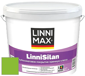 Краска LINNIMAX LinniSilan /ЛИННИМАКС ЛинниСилан (CAPAROL CAPASILAN) глубокоматовая краска цвет NCS S 0580-G30Y 