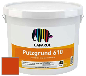 Краска CAPAROL Putzgrund Pro 610 грунтовочная краска цвет Rubin 30 