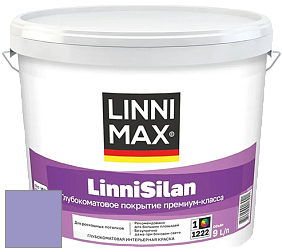 Краска LINNIMAX LinniSilan /ЛИННИМАКС ЛинниСилан (CAPAROL CAPASILAN) глубокоматовая краска цвет NCS S 2040-R60B 