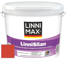 Краска LINNIMAX LinniSilan /ЛИННИМАКС ЛинниСилан (CAPAROL CAPASILAN) глубокоматовая краска цвет NCS S 1085-Y80R 