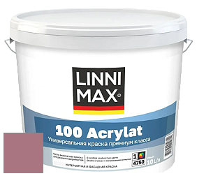Краска LINNIMAX 100 ACRYLAT / ЛИННИМАКС 100 АКРИЛАТ (CAPAROL AMPHIBOLIN) акриловая краска цвет Elsass 12 