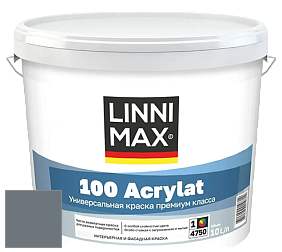 Краска LINNIMAX 100 ACRYLAT / ЛИННИМАКС 100 АКРИЛАТ (CAPAROL AMPHIBOLIN) акриловая краска цвет Lago 15 