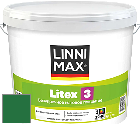 Краска LINNIMAX LITEX 3 / ЛИННИМАКС ЛИТЕКС 3 (ALPINA PREMIUM WAND) латексная краска цвет NCS S 3560-G10Y 