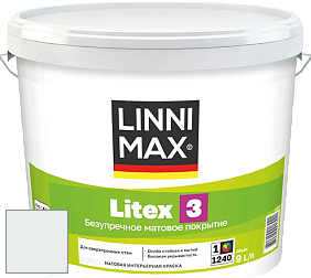 Краска LINNIMAX LITEX 3 / ЛИННИМАКС ЛИТЕКС 3 (ALPINA PREMIUM WAND) латексная краска цвет NCS S 0502-B 