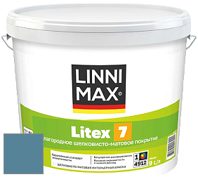 Краска LINNIMAX LITEX 7 / ЛИННИМАКС ЛИТЕКС 7  (CAPAROL SAMTEX 7) латексная краска цвет NCS S 4030-B 