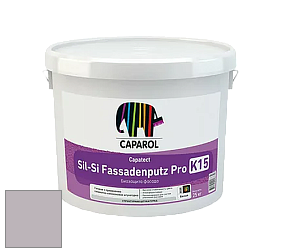 Краска Caparol Capatect Fassadenputz Sil-Si Pro / Капарол Капатек штукатурка структурная камешковая 25 кг. цвет Viola 15 