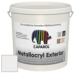 Краска Capadecor Metallocryl Exterior/Кападекор Металлакрил Экстериор шелковисто-глянцевая краска цвет Porzellanweiß 