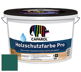 Краска CAPAROL HOLZSCHUTZFARBE PRO краска для древесины акриловая кроющая универсальная. цвет AVA Grün 