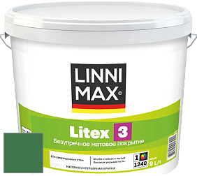 Краска LINNIMAX LITEX 3 / ЛИННИМАКС ЛИТЕКС 3 (ALPINA PREMIUM WAND) латексная краска цвет NCS S 4050-G10Y 