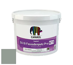 Краска Caparol Capatect Fassadenputz Sil-Si Pro / Капарол Капатек штукатурка структурная камешковая 25 кг. цвет Malachit 20 