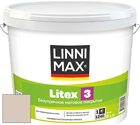 Краска LINNIMAX LITEX 3 / ЛИННИМАКС ЛИТЕКС 3 (ALPINA PREMIUM WAND) латексная краска цвет Siena 50 