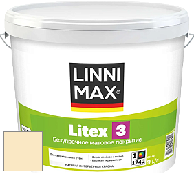 Краска LINNIMAX LITEX 3 / ЛИННИМАКС ЛИТЕКС 3 (ALPINA PREMIUM WAND) латексная краска цвет NCS S 0510-Y10R 