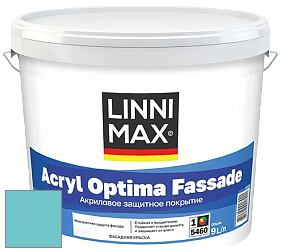 Краска LINNIMAX ACRYL OPTIMA FASSADE / ЛИННИМАКС АКРИЛ ОПТИМА ФАСАД (ALPINA) акриловая краска цвет NCS S 1040-B30G 