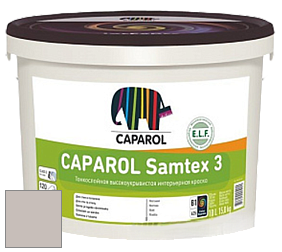 Краска CAPAROL Samtex 3 E.L.F. /КАПАРОЛ Самтекс 3 глубокоматовая акриловая краска цвет Onyx 15 