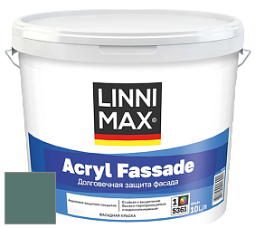 Краска LINNIMAX ACRYL FASSADE / ЛИННИМАКС АКРИЛ ФАССАДЕ (CAPAROL) акриловая фасадная краска цвет Patina 70 