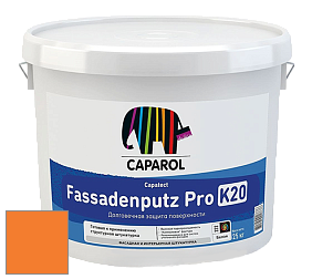 Краска CAPAROL Capatect-Fassadenputz Pro K 20/Капарол Фассаденпутц Про К20 структурная штукатурка цвет Papaya 125 