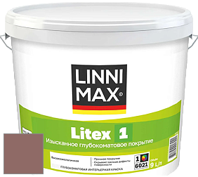 Краска LINNIMAX LITEX 1 / ЛИННИМАКС ЛИТЕКС 1 (CAPAROL SAMTEX 3) высокоэкологичная латексная краска цвет NCS S 5020-Y90R 