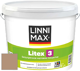 Краска LINNIMAX LITEX 3 / ЛИННИМАКС ЛИТЕКС 3 (ALPINA PREMIUM WAND) латексная краска цвет Siena 80 