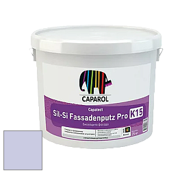 Краска Caparol Capatect Fassadenputz Sil-Si Pro / Капарол Капатек штукатурка структурная камешковая 25 кг. цвет Lavendel 145 