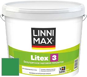 Краска LINNIMAX LITEX 3 / ЛИННИМАКС ЛИТЕКС 3 (ALPINA PREMIUM WAND) латексная краска цвет NCS S 2070-G10Y 