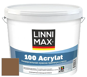 Краска LINNIMAX 100 ACRYLAT / ЛИННИМАКС 100 АКРИЛАТ (CAPAROL AMPHIBOLIN) акриловая краска цвет Havanna 0 