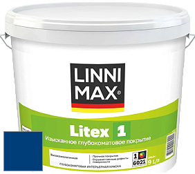 Краска LINNIMAX LITEX 1 / ЛИННИМАКС ЛИТЕКС 1 (CAPAROL SAMTEX 3) высокоэкологичная латексная краска цвет Laser 85 