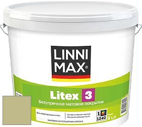 Краска LINNIMAX LITEX 3 / ЛИННИМАКС ЛИТЕКС 3 (ALPINA PREMIUM WAND) латексная краска цвет Tundra 115 