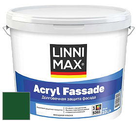 Краска LINNIMAX ACRYL FASSADE / ЛИННИМАКС АКРИЛ ФАССАДЕ (CAPAROL) акриловая фасадная краска цвет RAL 6035 