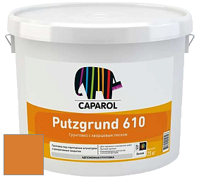 Краска CAPAROL Putzgrund Pro 610 грунтовочная краска цвет Amber 95 