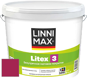 Краска LINNIMAX LITEX 3 / ЛИННИМАКС ЛИТЕКС 3 (ALPINA PREMIUM WAND) латексная краска цвет Laser 15 