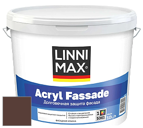 Краска LINNIMAX ACRYL FASSADE / ЛИННИМАКС АКРИЛ ФАССАДЕ (CAPAROL) акриловая фасадная краска цвет Magma 5 