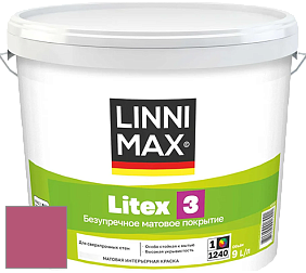 Краска LINNIMAX LITEX 3 / ЛИННИМАКС ЛИТЕКС 3 (ALPINA PREMIUM WAND) латексная краска цвет NCS S 2060-R20B 